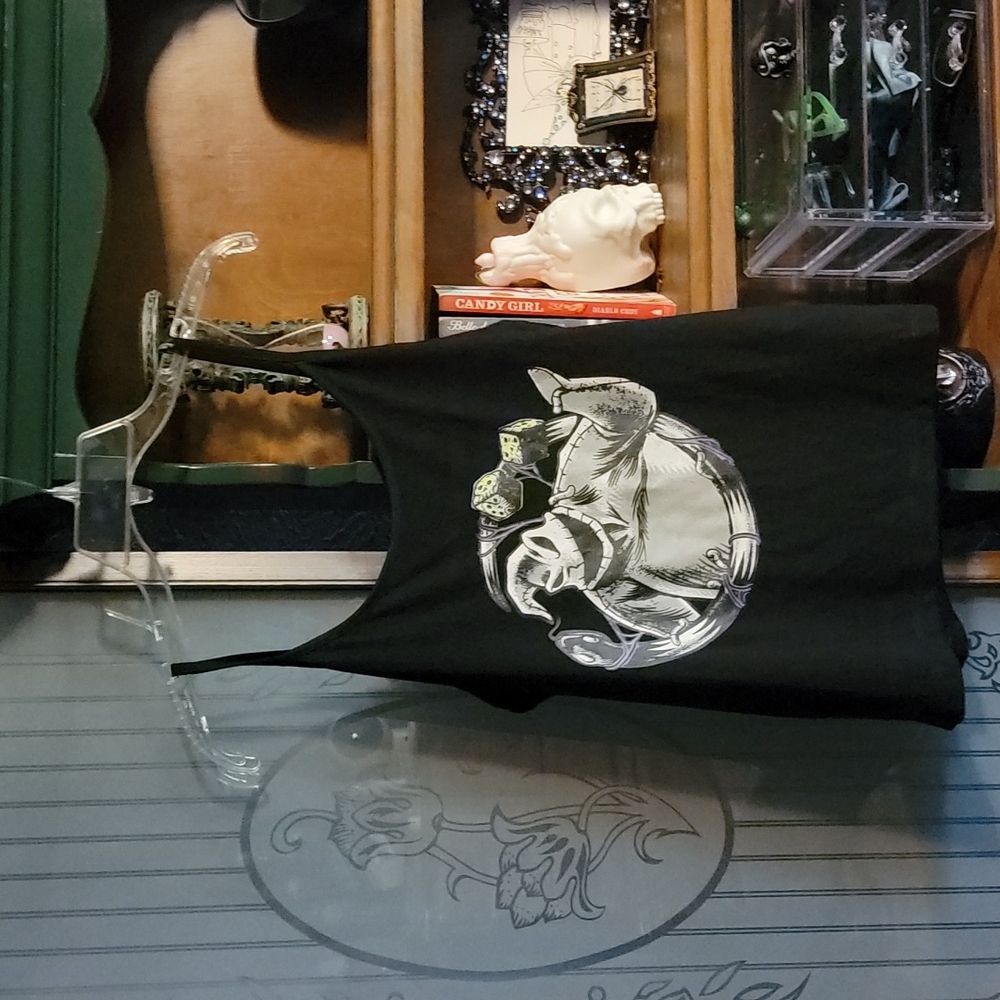 Brand new Oogie Boogie tank top Disney NBC nightmare before Christmas